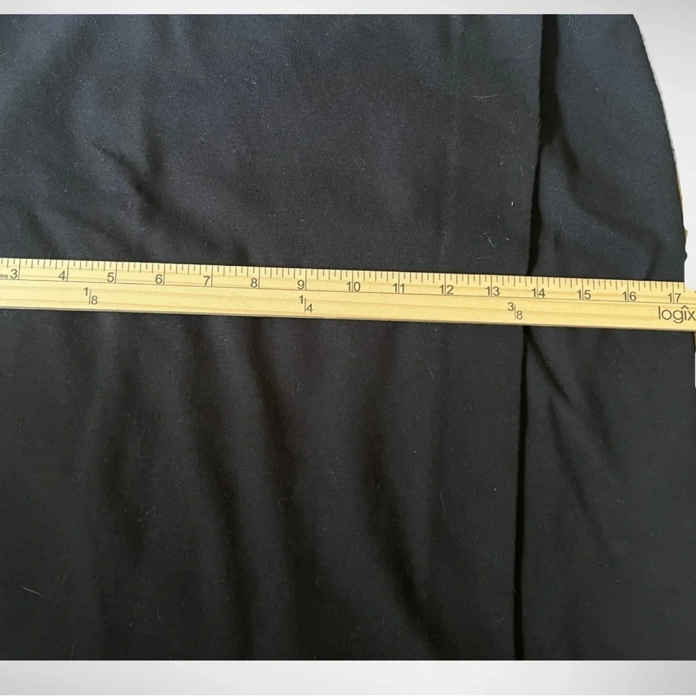 MADEWELL Women's Black Overlap City Knit Skirt Small | EUC - Picture 9 of 9